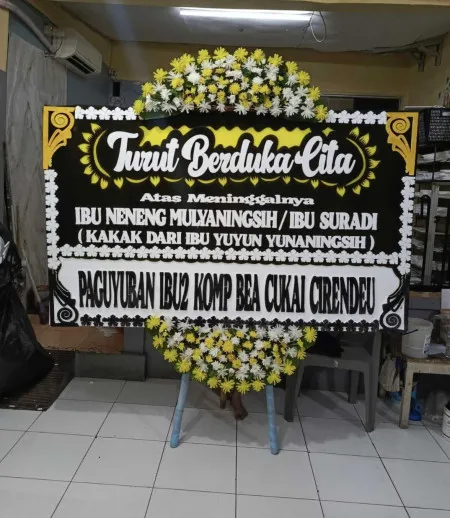 Papan Bunga Duka Nuanza Hotel Cikarang